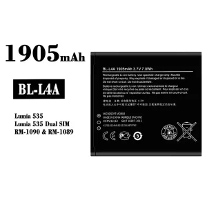 Baterai Original BL-L4A for Nokia Lumia 535