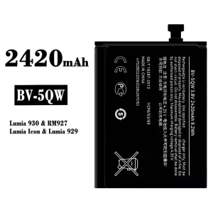 Baterai Original BV-5QW for Nokia Lumia 930/Lumia 929