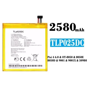 Baterai Original TLp025DC for Alcatel Pixi 4 6.0