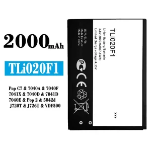 Baterai Original TLi020F1 for Alcatel Pop C7 / Pop 2