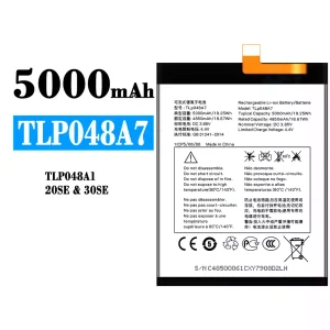 Baterai Original TLP048A7 TLP048A1 for Alcatel 20SE/30SE