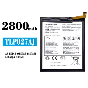 Baterai Original TLP027AJ for Alcatel A5 LED/OT5085/5085I/5085Q/5085D