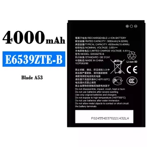 Baterai Original E6539ZTE-B for ZTE Blade A53