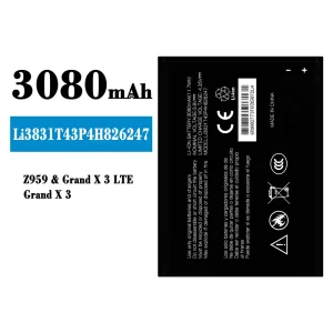 Baterai Original Li3831T43P4H826247 for ZTE Z959/Grand X 3