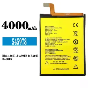 Baterai Original 545978 for ZTE Blade A601/A601N/BA601/BA601N