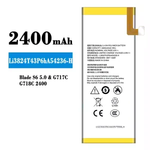 Baterai Original Li3824T43P6hA54236-H for ZTE Blade S6 5.0