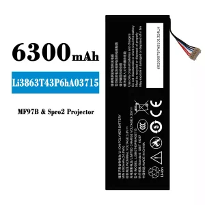 Baterai Original Li3863T43P6hA03715 for ZTE MF97B/Spro2 Projector
