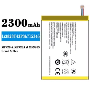 Baterai Original Li3823T43P3h715345 for ZTE MF910/MF910S/MF920M/MF920/MF920A/MF920S