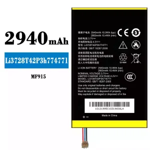 Baterai Original Li3728T42P3h774771 for ZTE MF915