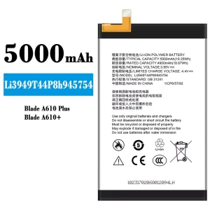 Baterai Original Li3949T44P8h945754 for ZTE Blade A610+/A610 PLUS