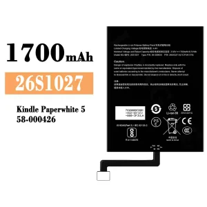 Baterai Original 26S1027 for Amazon Kindle Paperwhite 5