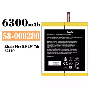 Baterai Original 58-000280 for Amazon Kindle Fire HD 10" 7th/A2110