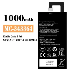 Baterai Original MC-343364 for Amazon Kindle Oasis 2 9th /58-000173
