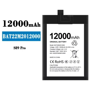 Baterai Original BAT22M2012000 for Doogee S89 Pro