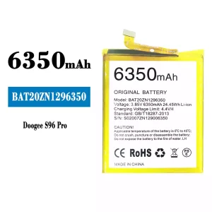 Baterai Original BAT20ZN1296350 for Doogee S96 Pro