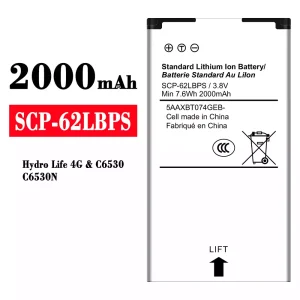 Baterai Original SCP-62LBPS for Kyocera Hydro Life 4G/C6530