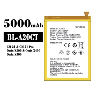 Baterai Original BL-A20CT for General Mobile GM 21/GM 21 Pro/Omix X300/Omix X400/Omix X500