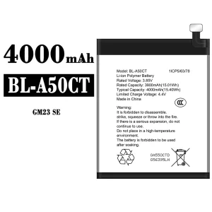 Baterai Original BL-A50CT for General Mobile GM 23 SE
