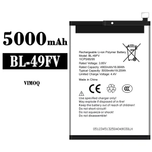 Baterai Original BL-49FV for VIMOQ
