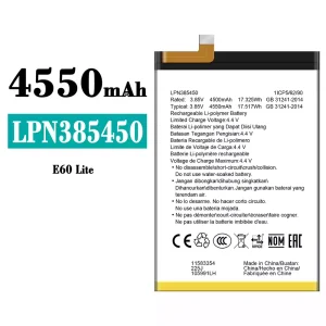 Baterai Original LPN385450 for Hisense E60 Lite