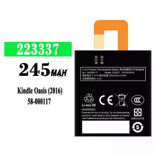 Baterai Original 223337 for Amazon Kindle Oasis (2016)/58-000117