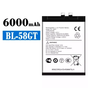 Baterai Original BL-58GT for Tecno