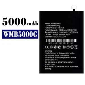Baterai Original WMB5000G for WALTON