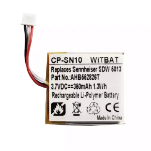 Baterai headphone AEE582525,AHB552826TPC,AHB552826TPC-2