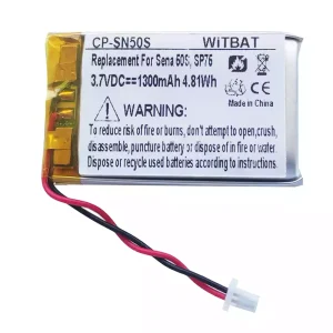 Baterai headphone Sena 50S,SP75,SP46,30K