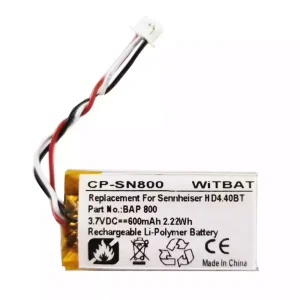 Baterai headphone Sennheiser BAP 800,AHB571935PCT-03