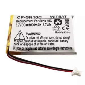 Baterai headphone Sena 10C 10C Pro Motorcycle Bluetooth Headset Camera