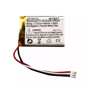 Baterai speaker Skullcandy Ambush,Skullcandy Barricade Mini,Skullcandy Venue