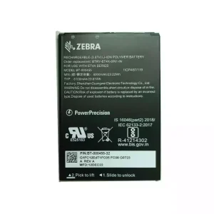 Baterai Original ZEBRA BT-000455 BTRY-ET4X-8IN1-IN