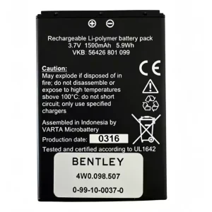 Baterai BENTLEY 56426 801 099,4W0.098.507